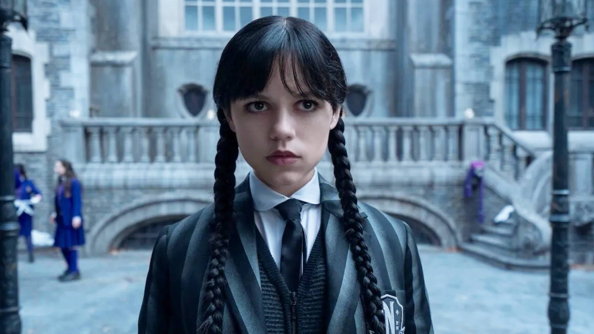 Jenna Ortega as Wednesday Addams