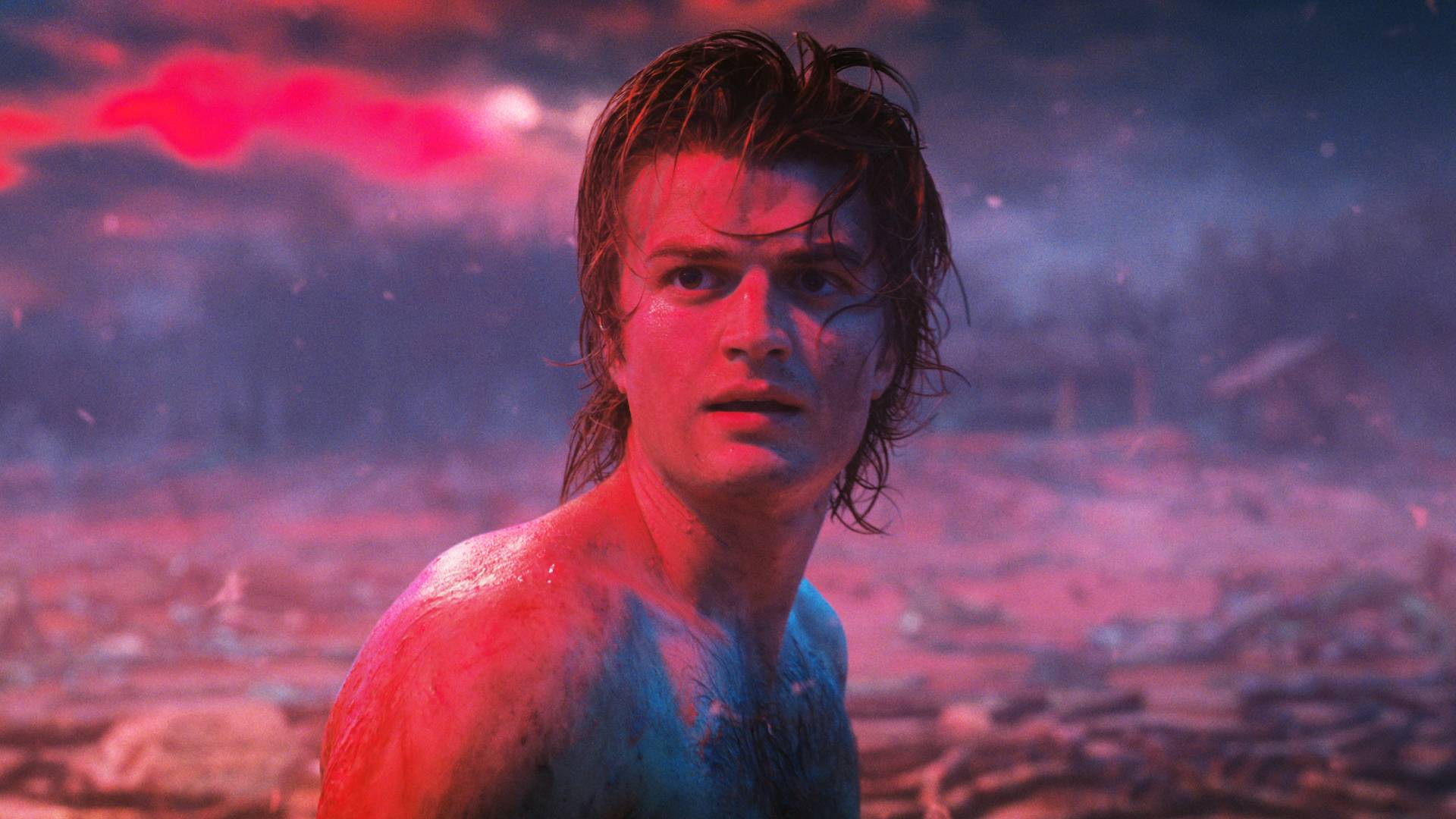Steve Harrington in the upside down