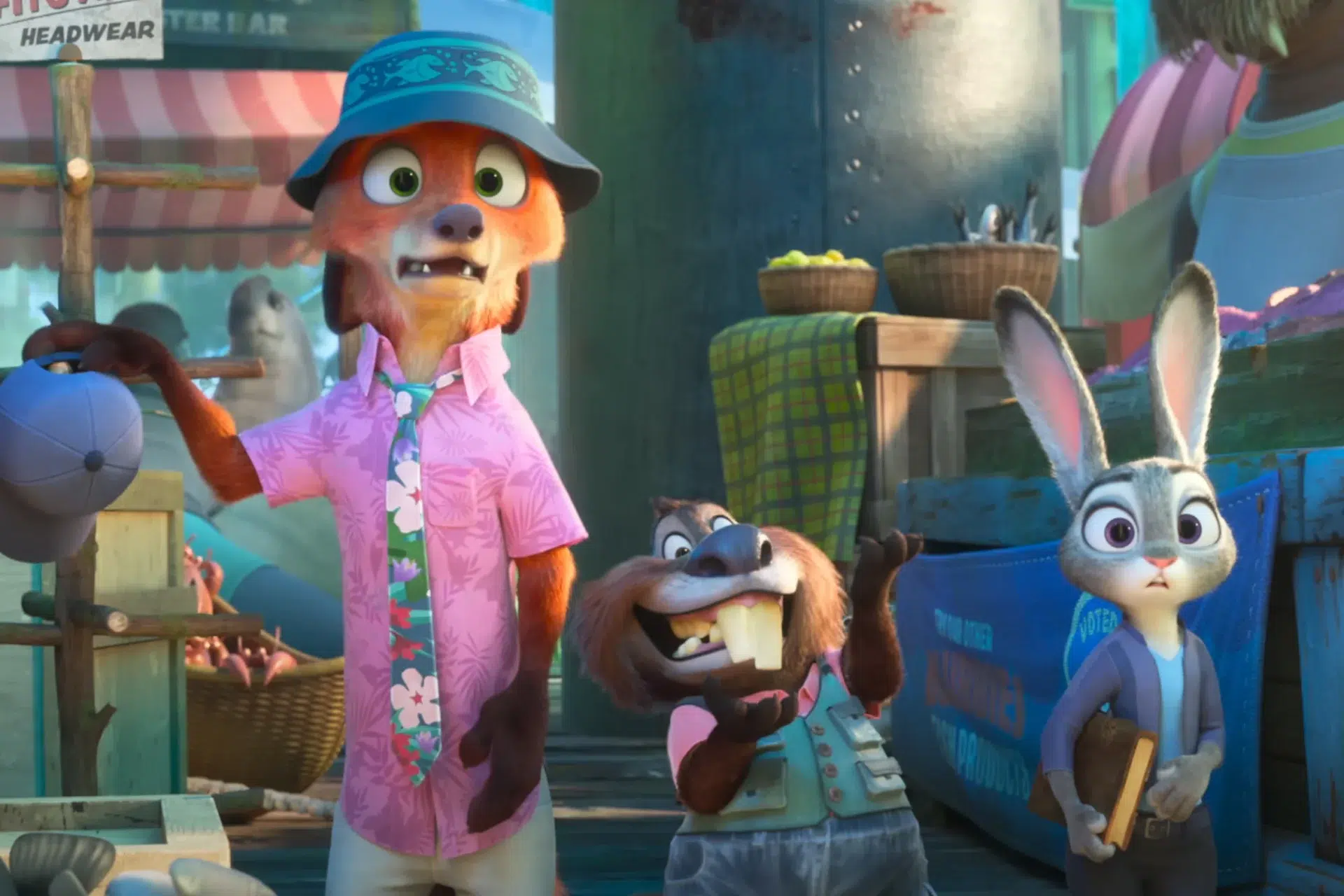 Zootopia 2 Judy Hopps Nick Wilde Nibbles Maplestick