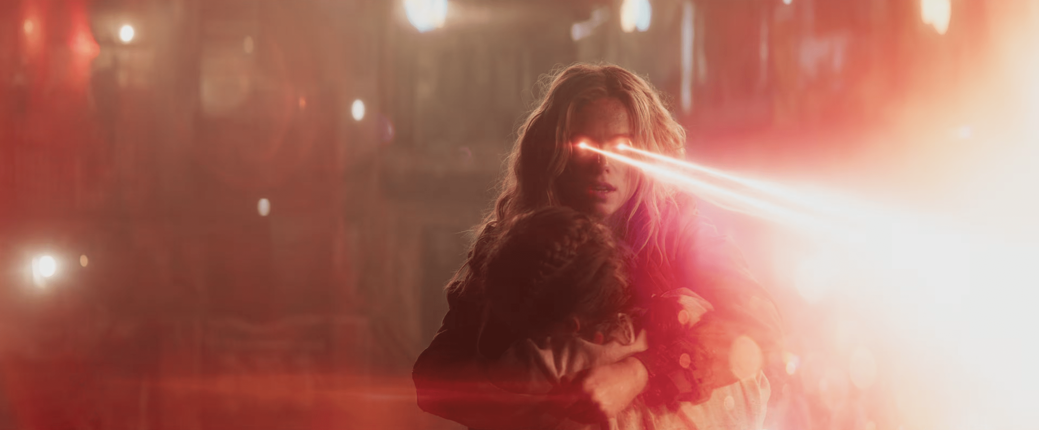 Milly Alcock Supergirl Laser Eyes