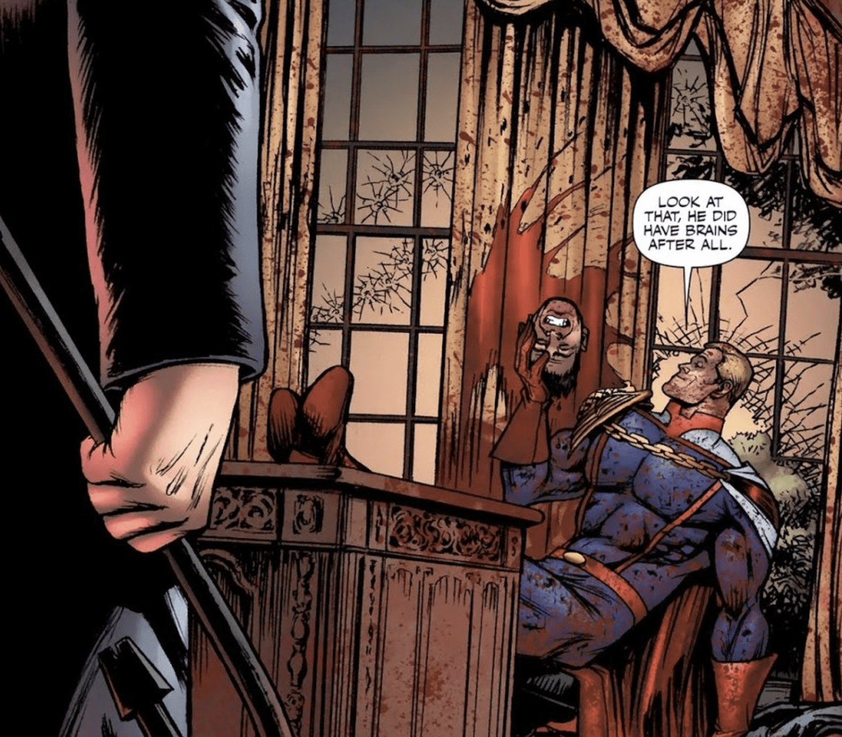 Homelander The Boys Comic