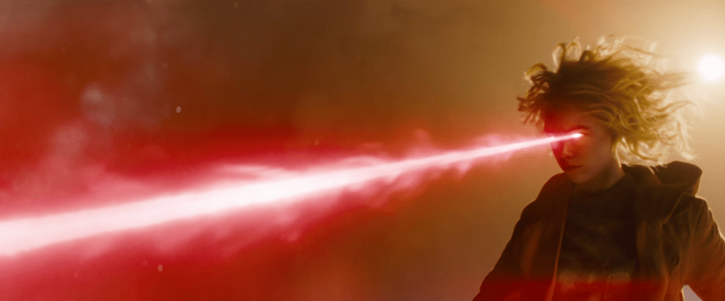 milly alcock laser eyes supergirl